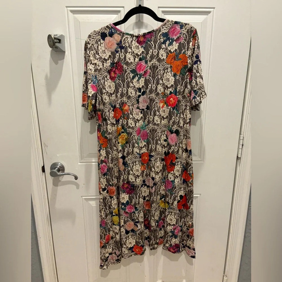 Johnny Was Multicolor Floral Lace Dress - Picture 3 of 4